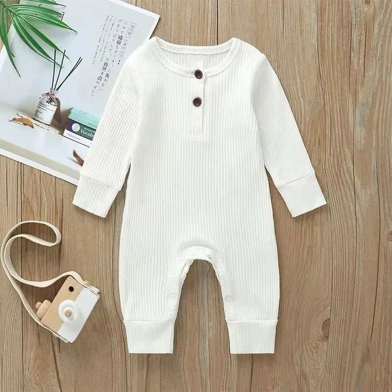 Foreign trade ins baby jumpsuit baby spring and autumn pure cotton thread baby long-sleeved romper crawling clothes