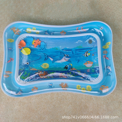 Inflatable water mat baby ice mat large baby inflatable pat pat fun water mat baby inflatable water mat prone pat pat mat