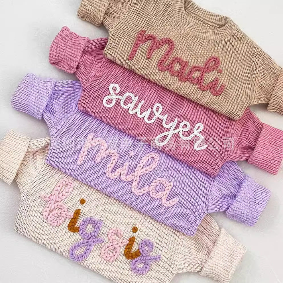 Single piece pattern making without additional charge, spot processing can be sent out within 7 days, embroidery & hand-embroidery baby sweater