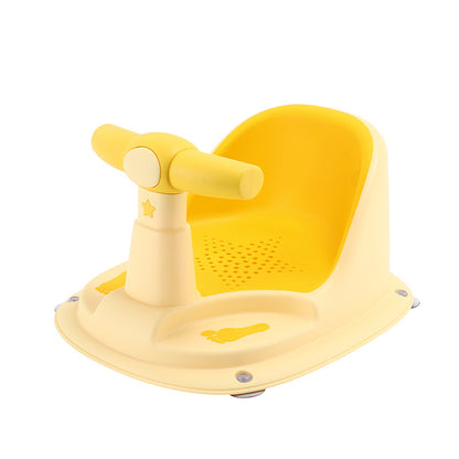 Baby bathing stool children's bathing artifact non-slip seat chair baby bath tub universal bath bed bracket