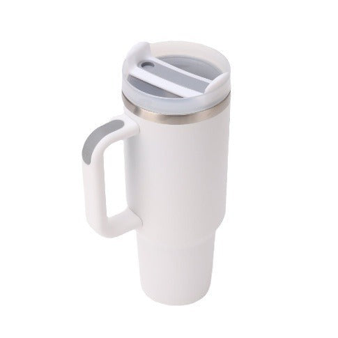 Hot and Cold Tumbler with Straw