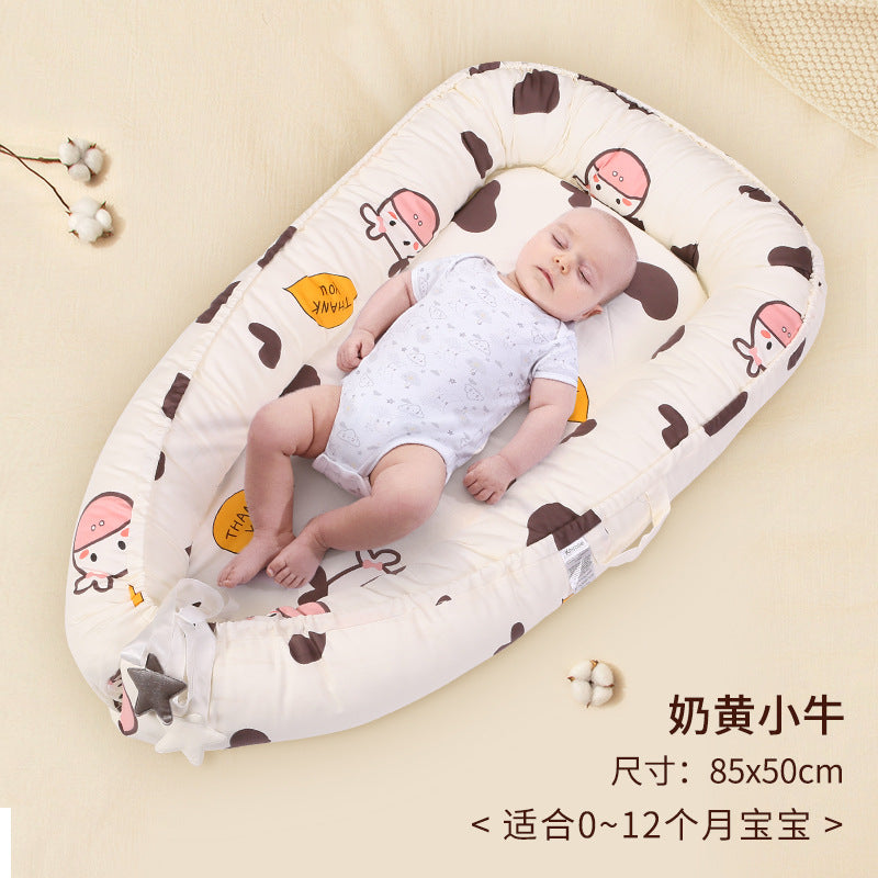 Bed in bed newborn baby bed anti-pressure anti-startle summer bionic baby sleeping safety artifact uterine bed