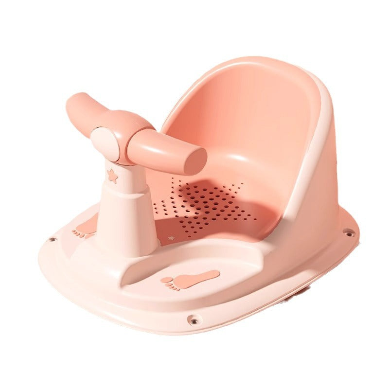 Baby bathing stool children's bathing artifact non-slip seat chair baby bath tub universal bath bed bracket