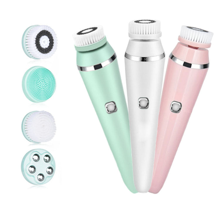 New electric facial cleanser beauty instrument source manufacturer multifunctional waterproof facial cleanser ultrasonic facial cleansing brush