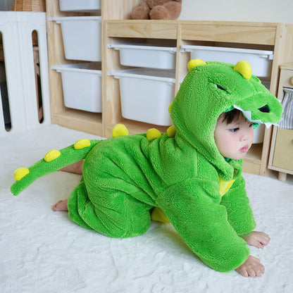 Baby jumpsuit spring and autumn baby clothes type a outer wear crawling clothes newborn baby jumpsuit shape animal children pajamas