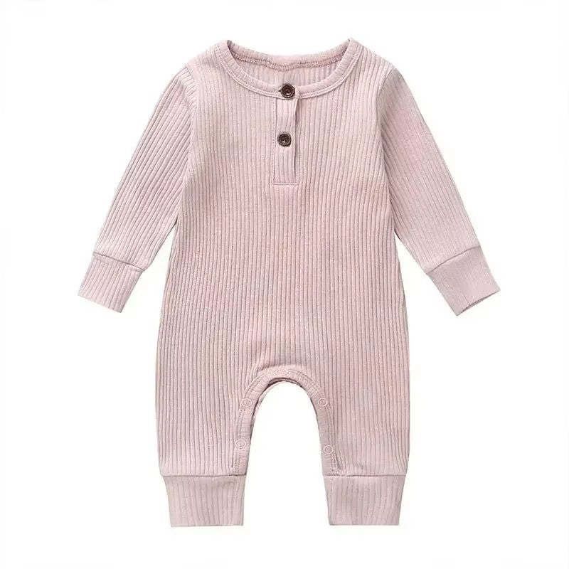 Foreign trade ins baby jumpsuit baby spring and autumn pure cotton thread baby long-sleeved romper crawling clothes