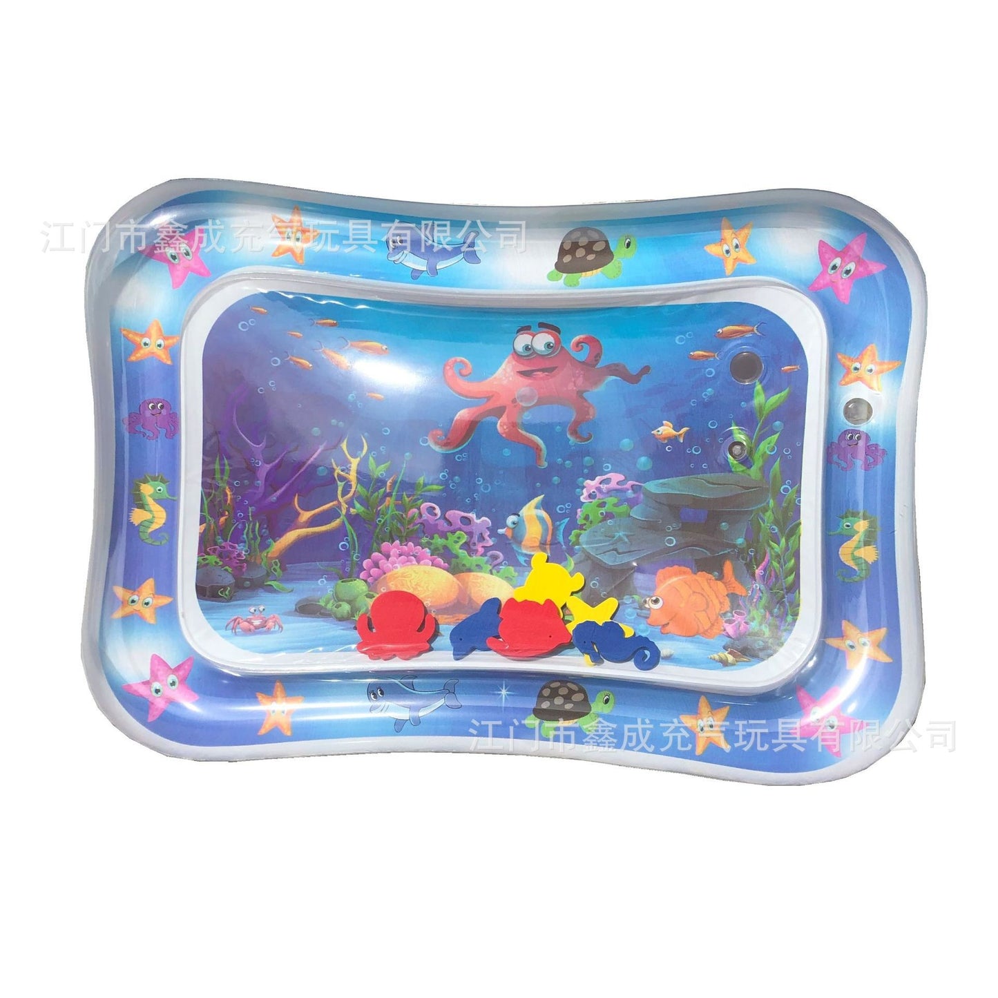 Inflatable water mat baby ice mat large baby inflatable pat pat fun water mat baby inflatable water mat prone pat pat mat