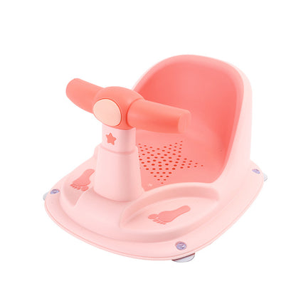 Baby bathing stool children's bathing artifact non-slip seat chair baby bath tub universal bath bed bracket