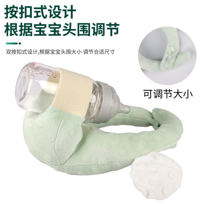 Baby feeding pillow feeding artifact newborn multifunctional nursing pillow baby anti-spitting and anti-tilting head drinking milk pad