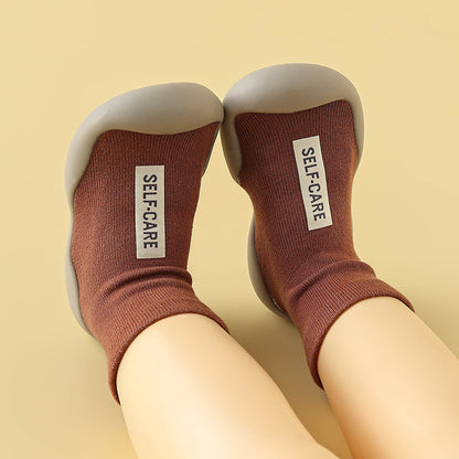 Children's floor shoes spring autumn summer baby floor socks non-slip soft sole baby toddler early education shoes socks boys and girls socks