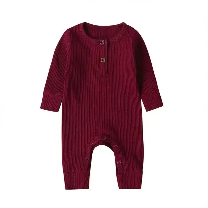 Foreign trade ins baby jumpsuit baby spring and autumn pure cotton thread baby long-sleeved romper crawling clothes