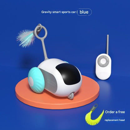 Pet Interactive Electric Car Toy