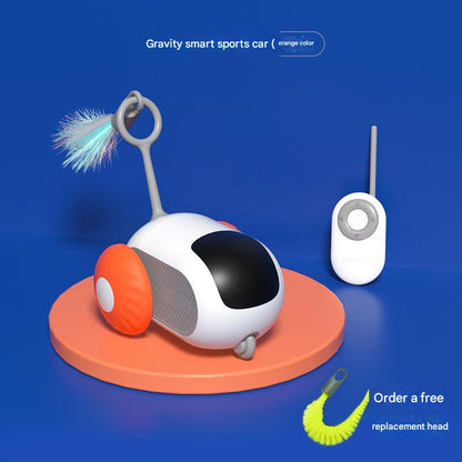 Pet Interactive Electric Car Toy